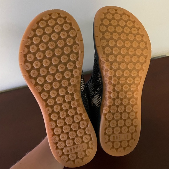 NoBull Dark Floral High Top Trainer - Picture 8 of 8